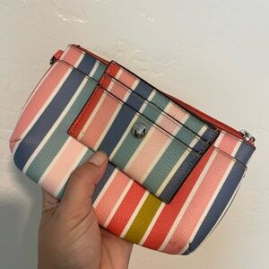 Colorful Striped Women's Bag